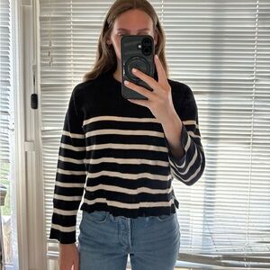 Black and White Sweater